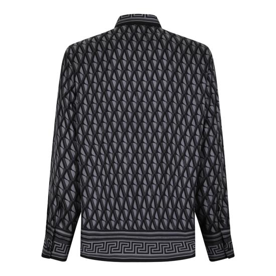 26SS 베르사체 긴팔 셔츠 10194381A16785 5E720 GREY - VERSACE