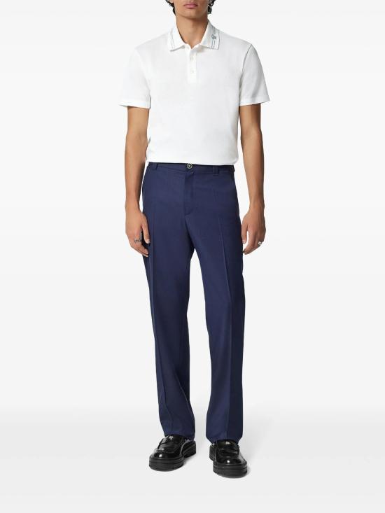 26SS 베르사체 반팔 티셔츠 10139061A13463 1W000 WHITE - VERSACE