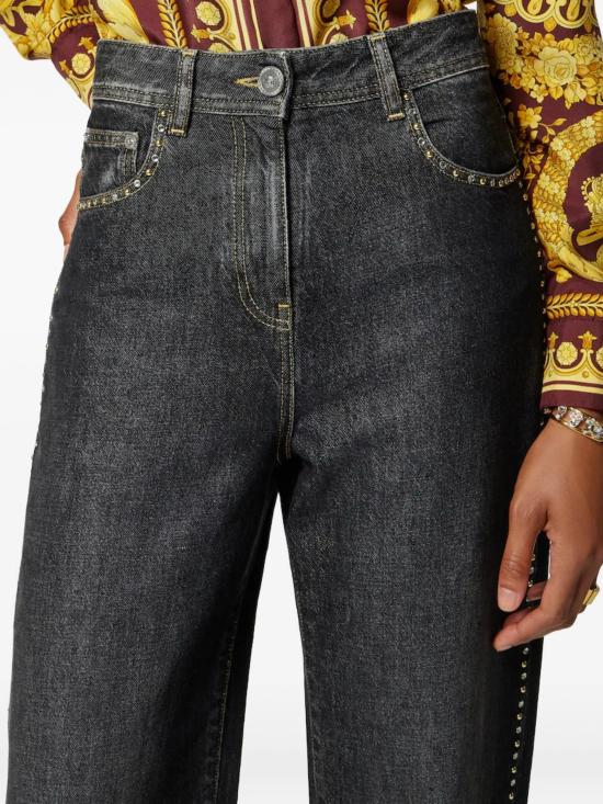 26SS 베르사체 데님 팬츠 10224521A16477 1D040 BLACK - VERSACE