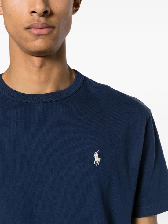 26SS 폴로 랄프로렌 반팔 티셔츠 710916698 018 BLUE - POLO RALPH LAUREN