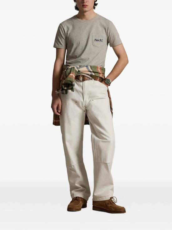 26SS 폴로 랄프로렌 반팔 티셔츠 710P07348 001 GREY - POLO RALPH LAUREN