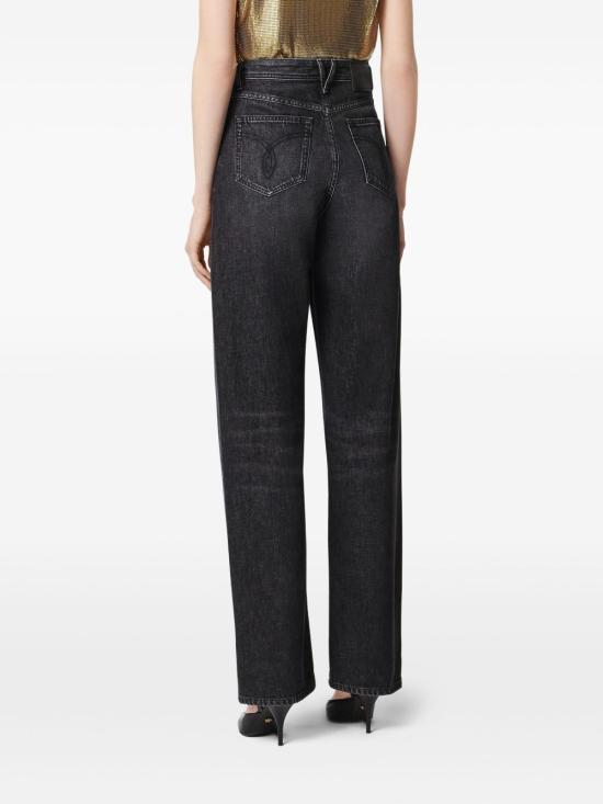 25FW 베르사체 데님 팬츠 10204101A14809 1D040 BLACK - VERSACE