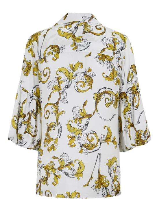 25SS 베르사체 반팔 티셔츠 78HAL200NS639 G03 WHITE - VERSACE