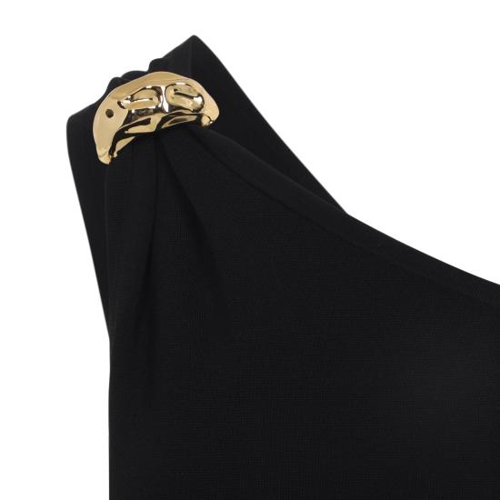 26SS 엘리자베타프랜치 롱 원피스 AM43B62E2 110 BLACK - ELISABETTA FRANCHI