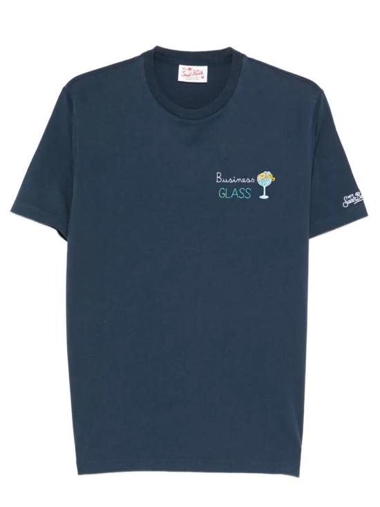 26SS 세인트바쓰 반팔 티셔츠 POT0001 00164L BLUE