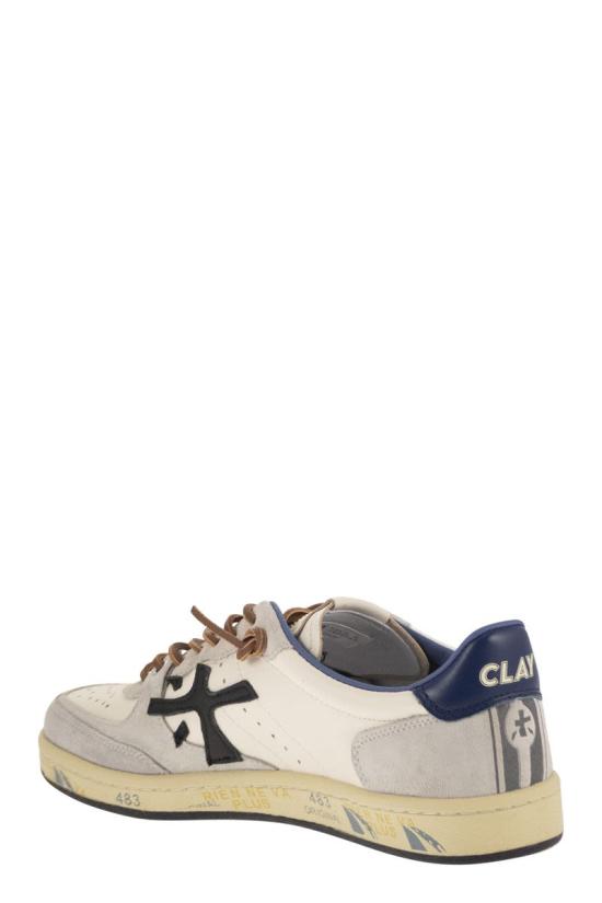 26SS 프리미아타 BSKT 바스켓 클레이 스니커즈 BSKTCLAY 7617 WHITE GREY BLUE - PREMIATA