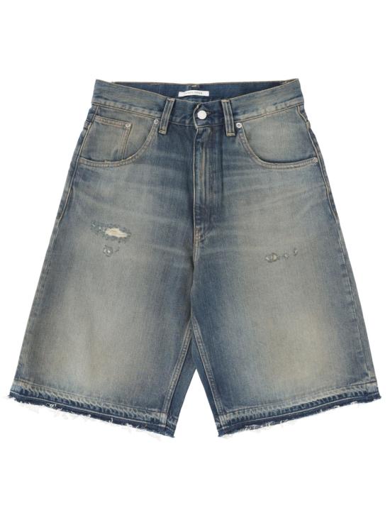 26SS 선플라워 데님 숏팬츠 51581 752 WELL WORN BLUE