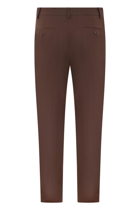 26SS 위켄드막스마라 스트레이트 팬츠 WKDCECCO2615131082600031 brown - WEEKEND MAX MARA