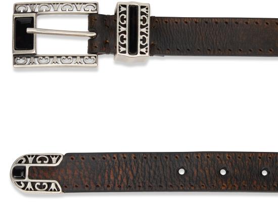 26SS 골든구스 레귤러 벨트 GMA00779A00081155312 brown - GOLDEN GOOSE