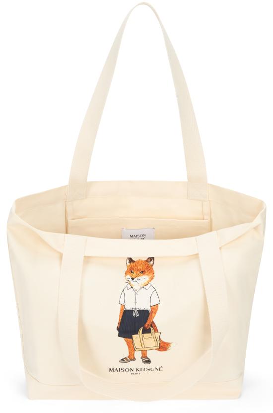 26SS 메종키츠네 숄더백 QU05108WW9042P700 Sand - MAISON KITSUNE