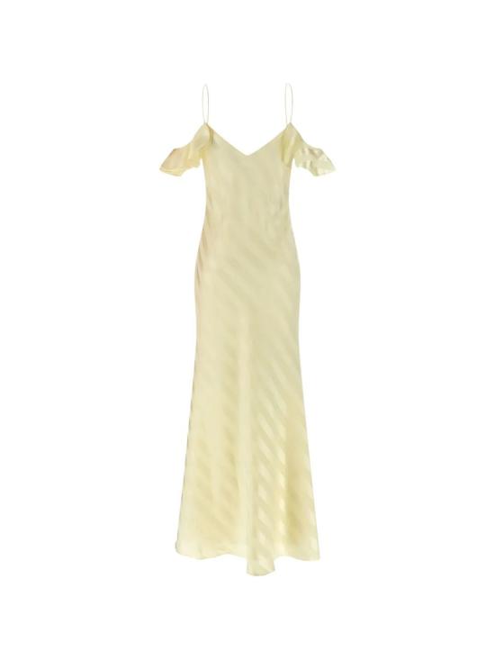 26SS 셀프 포트레이트 롱 원피스 SS26259XA YELLOW YELLOW ORANGE