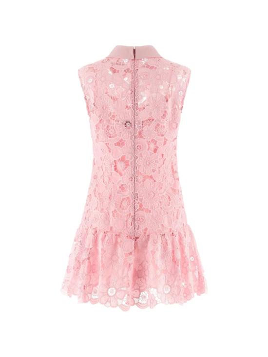 26SS 셀프 포트레이트 미디 원피스 SS26164SA PINK PINK PURPLE - SELF PORTRAIT