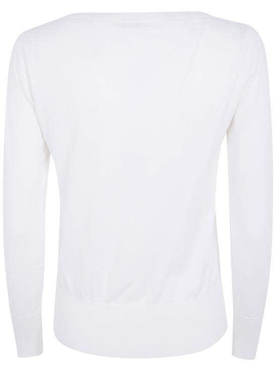 26SS 로쏘퓨로 스웨터 RE8444B 009 WHITE - ROSSO PURO