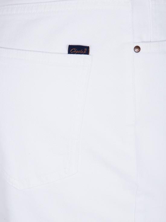 26SS 시갈라스 스트레이트 팬츠 29137TDRS11 001 WHITE - CIGALA'S