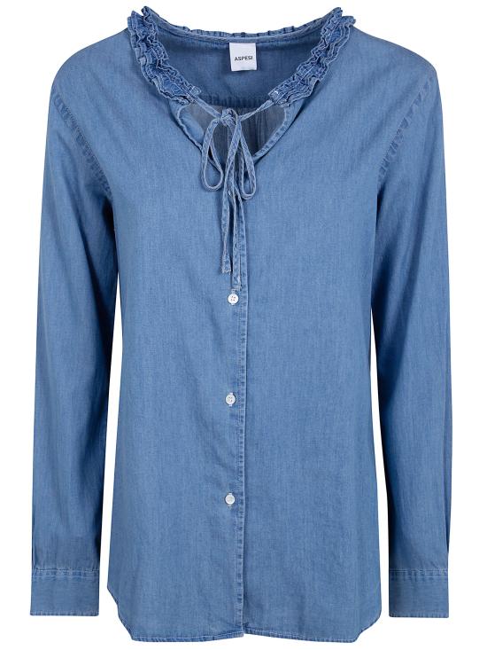 26SS 아스페시 셔츠 5447M124 01122 BLUE