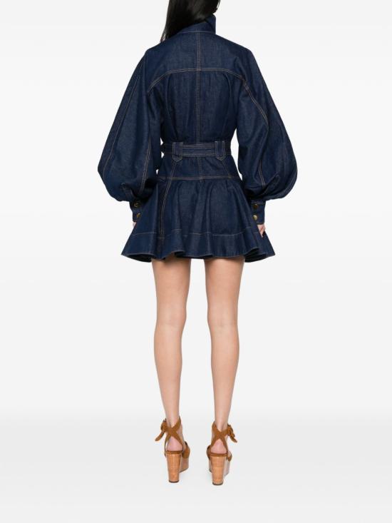 26SS 짐머만 미디 원피스 7723DS261HBBL BLUE - ZIMMERMANN