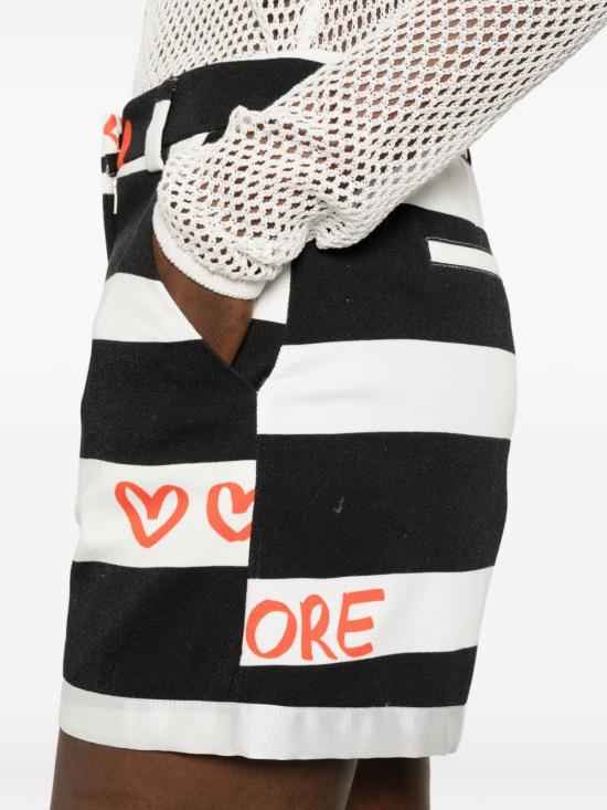 26SS 알레산드로 엔리케즈 숏팬츠 P25TW001RIGHGR BLACK - ALESSANDRO ENRIQUEZ