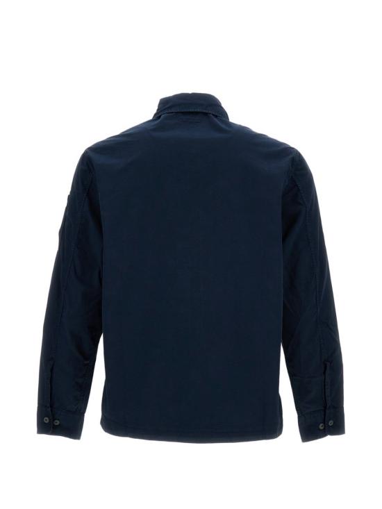 26SS 씨피 컴퍼니 오가닉 개버딘 지퍼 렌즈 오버셔츠 20CMOS156A110143G888 BLUE - C.P. COMPANY