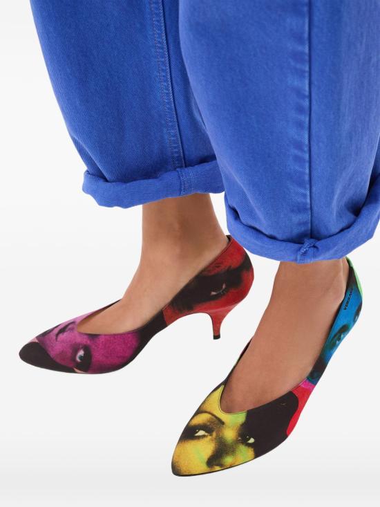26SS 베르사체 힐/펌프스 10235351A178835X000 MULTICOLOUR - VERSACE