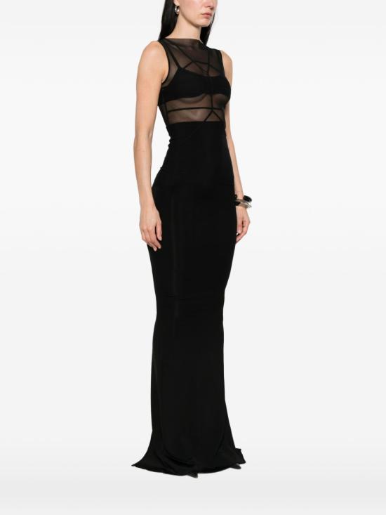 26SS 릭 오웬스 반팔 티셔츠 RO01F6177TUS09 BLACK - RICK OWENS