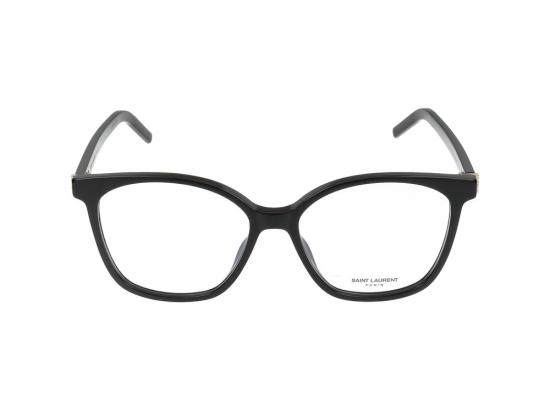 26SS 생로랑 안경 SL M162 001 BLACK BLACK TRANSPARENT