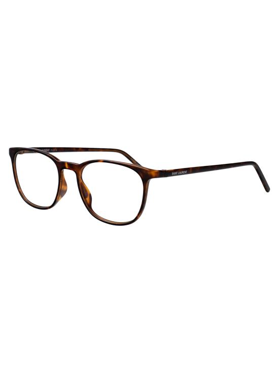 26SS 생로랑 안경 SL 884 002 HAVANA HAVANA TRANSPARENT - SAINT LAURENT