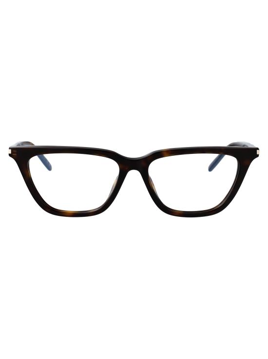 26SS 생로랑 안경 SL 889 SULPICE THIN OPT 002 HAVANA HAVANA TRANSPARENT