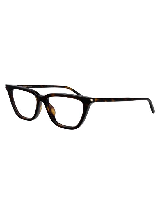 26SS 생로랑 안경 SL 889 SULPICE THIN OPT 002 HAVANA HAVANA TRANSPARENT - SAINT LAURENT