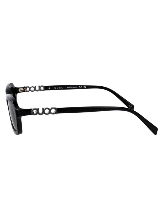 26SS 구찌 선글라스 GG2152S 006 BLACK BLACK GREY - GUCCI