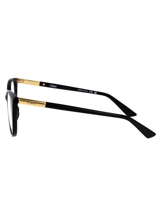 26SS 끌로에 안경 CH0370OL 006 BLACK BLACK TRANSPARENT - CHLOE