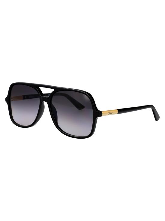 26SS 끌로에 선글라스 CH0364S 001 BLACK BLACK GREY - CHLOE