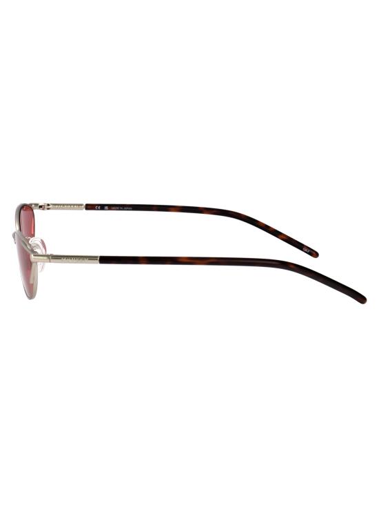 26SS 알렉산더 맥퀸 선글라스 AM0563S 003 SILVER HAVANA RED - ALEXANDER MCQUEEN