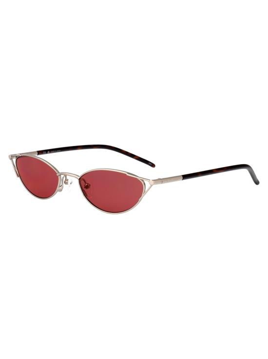26SS 알렉산더 맥퀸 선글라스 AM0563S 003 SILVER HAVANA RED - ALEXANDER MCQUEEN