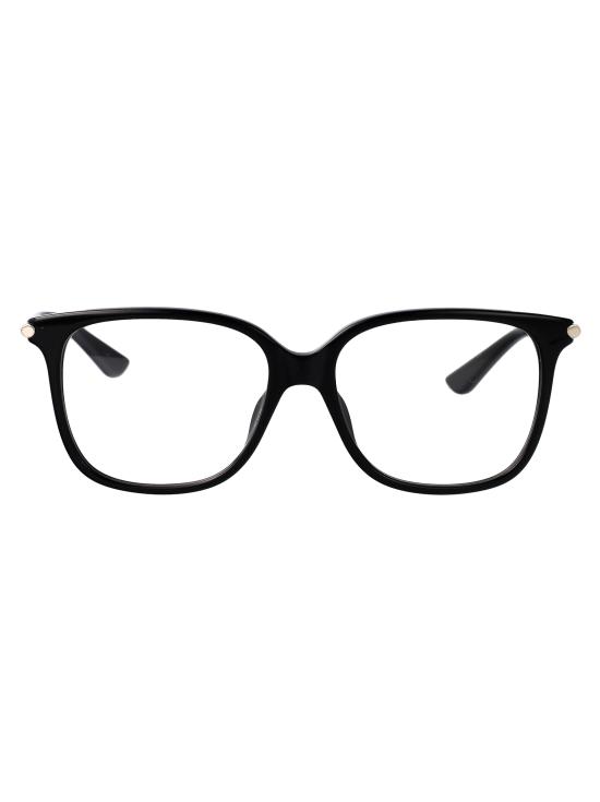26SS 알렉산더 맥퀸 안경 AM0554O 005 BLACK BLACK TRANSPARENT