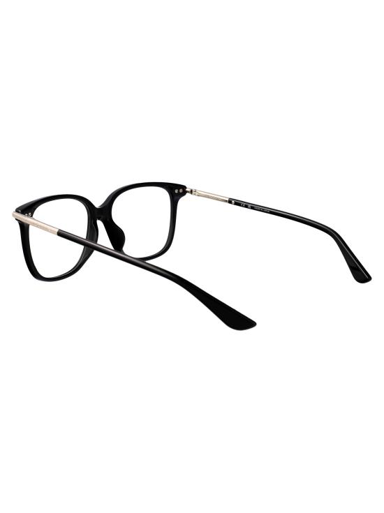 26SS 알렉산더 맥퀸 안경 AM0554O 005 BLACK BLACK TRANSPARENT - ALEXANDER MCQUEEN