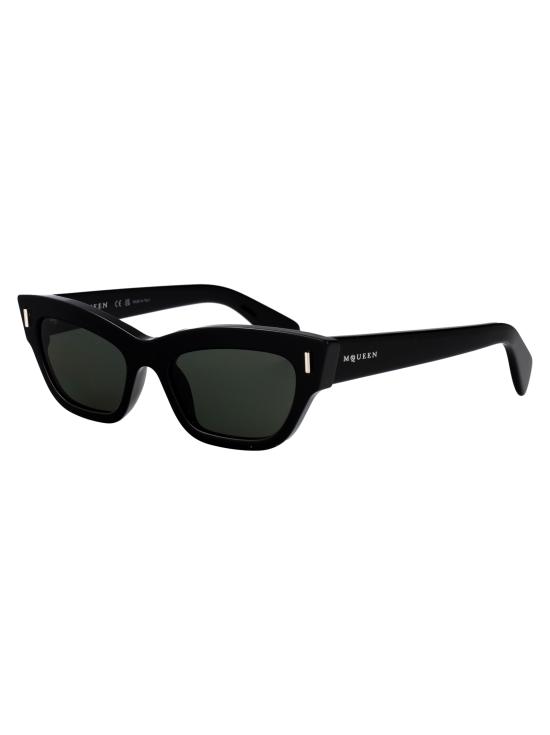 26SS 알렉산더 맥퀸 선글라스 AM0548S 001 BLACK BLACK GREY - ALEXANDER MCQUEEN