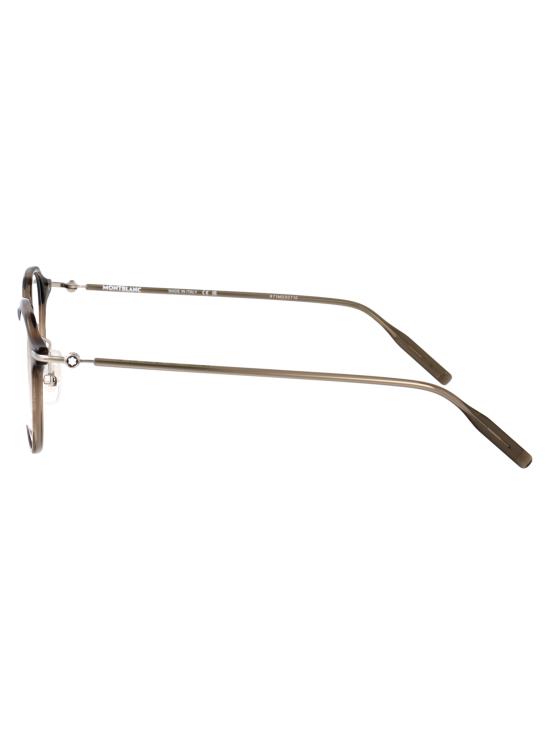 26SS 몽블랑 안경 MB0355O 006 BROWN SILVER TRANSPARENT - MONTBLANC