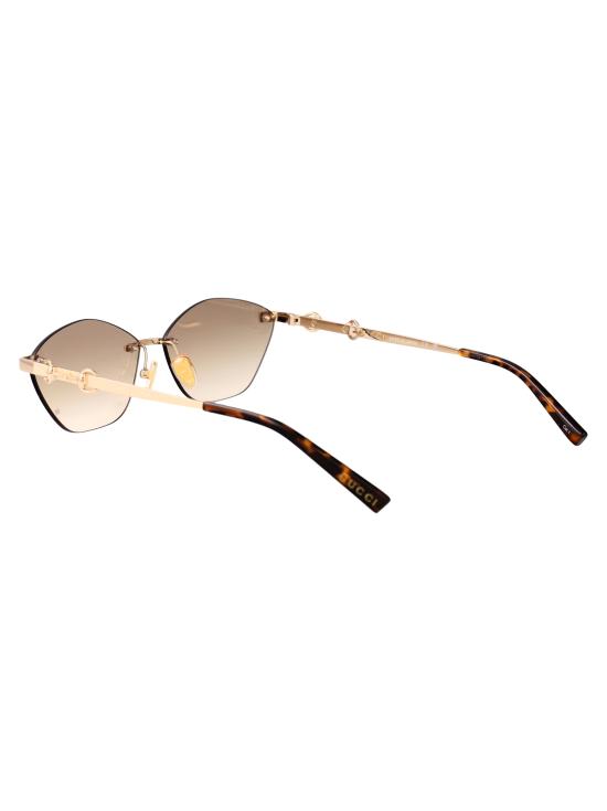 26SS 구찌 선글라스 GG2050S 004 GOLD IVORY BROWN - GUCCI