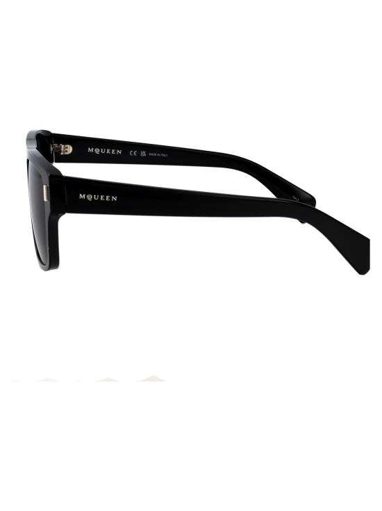 26SS 알렉산더 맥퀸 선글라스 AM0550S 001 BLACK BLACK GREY - ALEXANDER MCQUEEN