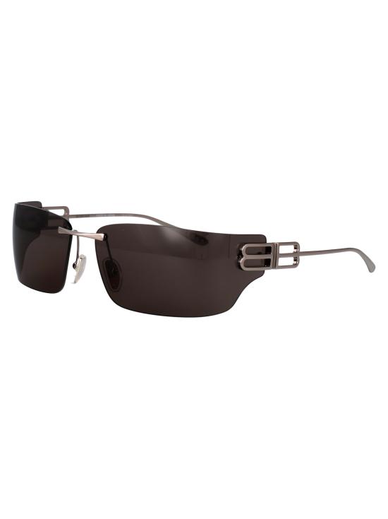 26SS 발렌시아가 선글라스 BB0485SA 001 RUTHENIUM RUTHENIUM GREY - BALENCIAGA