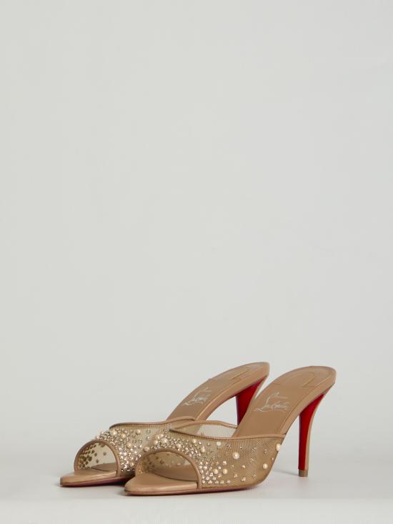 26SS 크리스챤 루부탱 뮬/슬리퍼 1260741N358 BLUSH BEIGE - CHRISTIAN LOUBOUTIN
