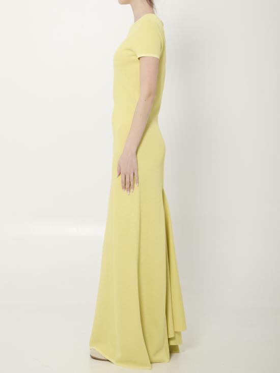 26SS 자크뮈스 미디 원피스 DRW00817AK00309 250 YELLOW - JACQUEMUS