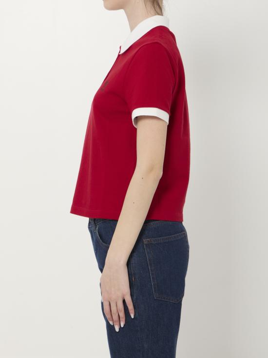 26SS 베르사체 반팔 티셔츠 10242351A17681 2RC90 RED - VERSACE