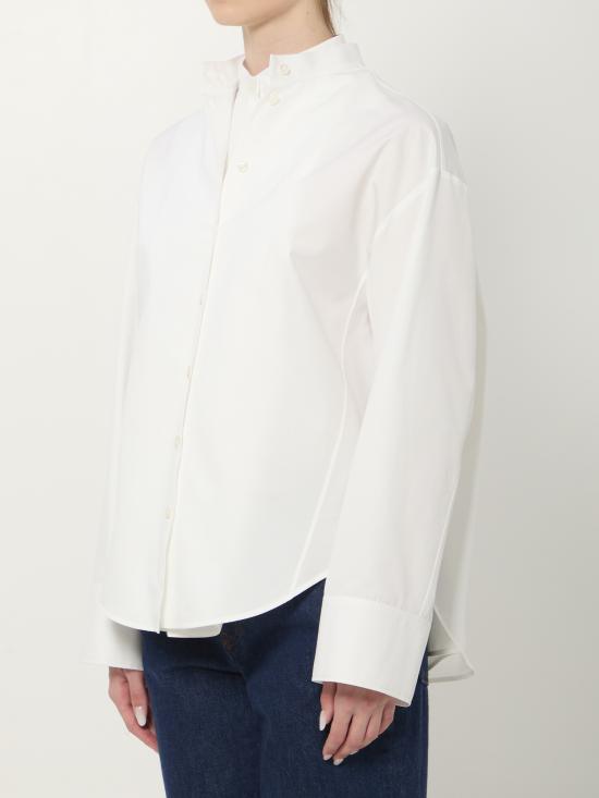 26SS 알라이아 셔츠 AA9C1010T611C 000 WHITE - ALAIA