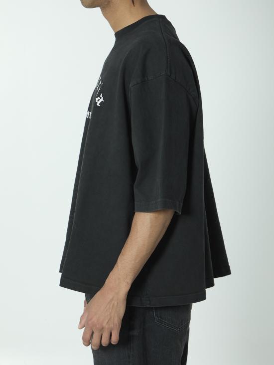 26SS 윌리 차바리아 반팔 티셔츠 WCJSY0200 001 BLACK - WILLY CHAVARRIA