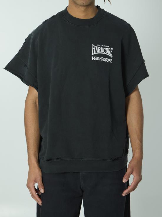 26SS 윌리 차바리아 반팔 티셔츠 WCJSY0187 001 BLACK
