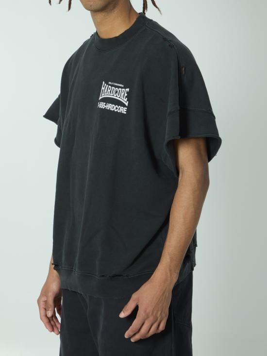 26SS 윌리 차바리아 반팔 티셔츠 WCJSY0187 001 BLACK - WILLY CHAVARRIA