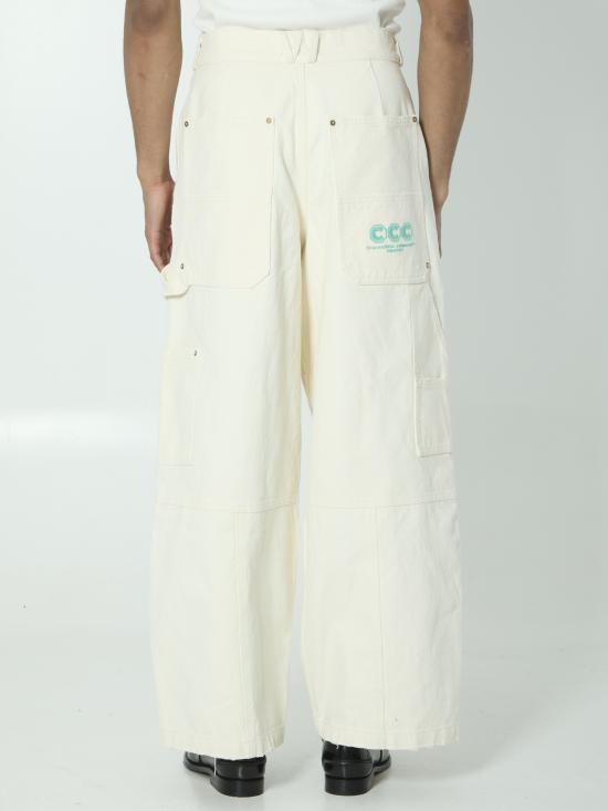 26SS 윌리 차바리아 스트레이트 팬츠 WCBTM0079 065 CREAM - WILLY CHAVARRIA