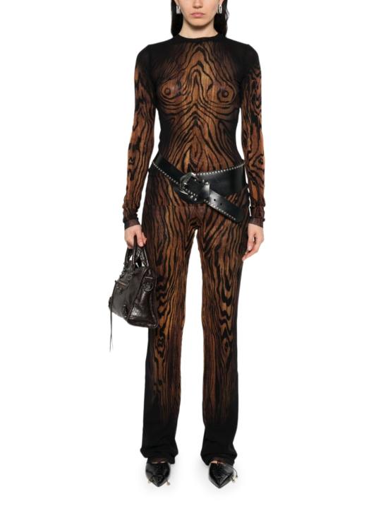 25FW 장 폴 고티에 반팔 티셔츠 TO335 M002P0060 BLACK - JEAN PAUL GAULTIER