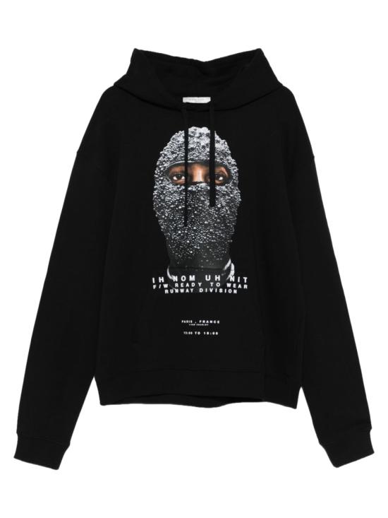 25FW 이놈어닛 후드 티셔츠 NUW25267 009 BLACK